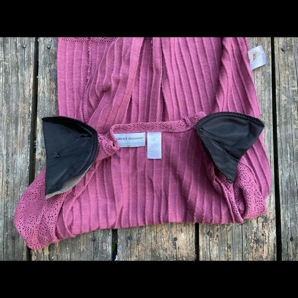 VINTAGE ALFRED DUNNER KNIT TOP SHOULDER PADS - Picture 8 of 10